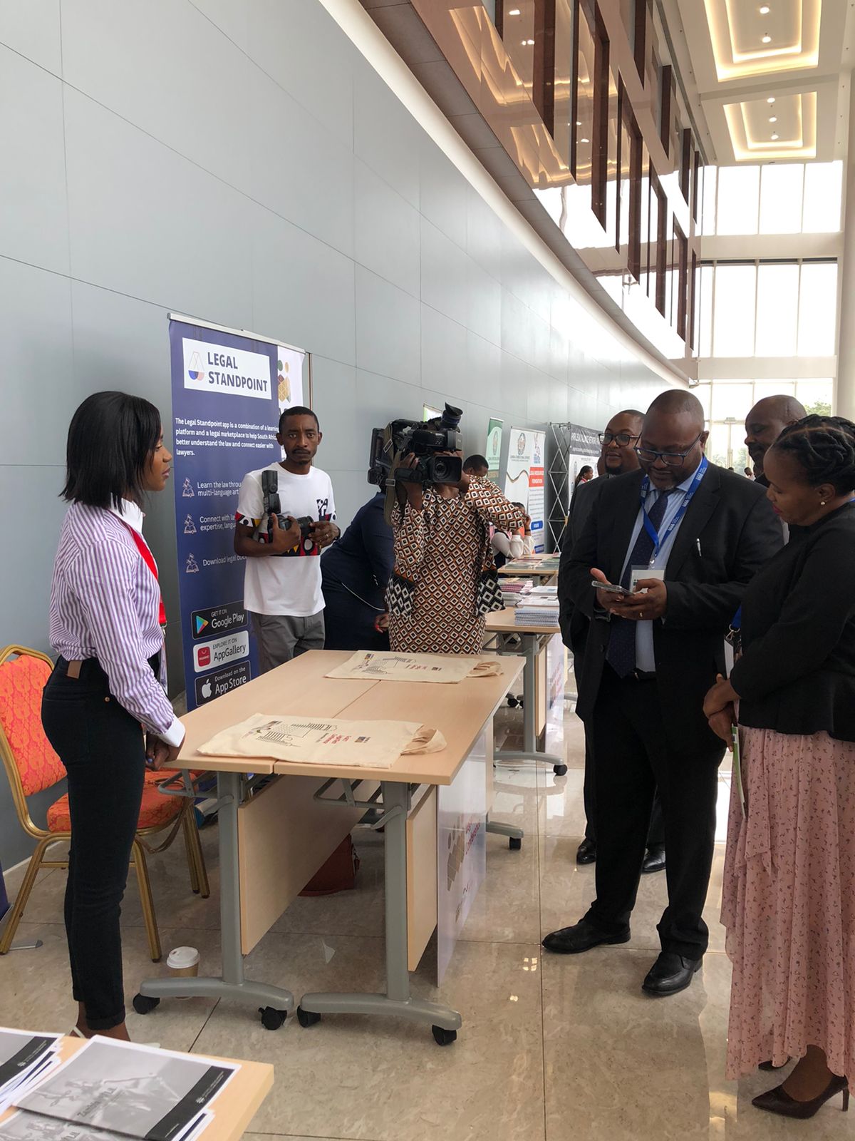 Legal Standpoint app exhibit, Zambia 2022